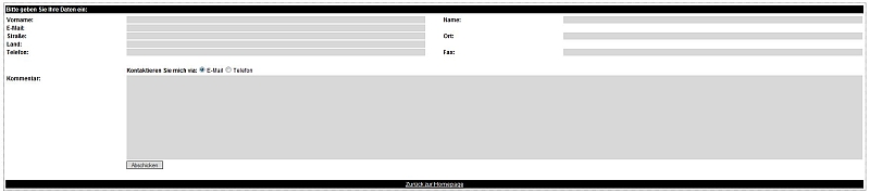 Kontaktformular